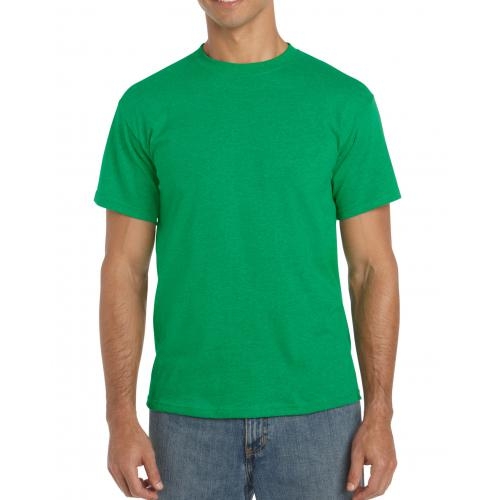 Gildan Heavy Cotton T antique irish green,l