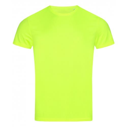 Sport-T Interlock heren cyber yellow,l