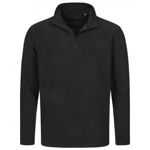 Stedman Polar Fleece Half Zip black opal,l