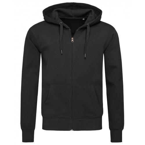 Stedman Sweater Hood Zip Active for him black opal,l