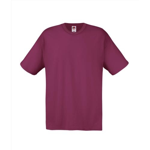 Fruit of the Loom original T bordeaux,l