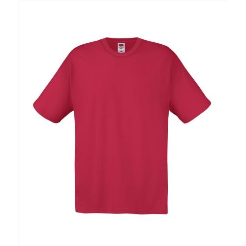 Fruit of the Loom original T brick red,l