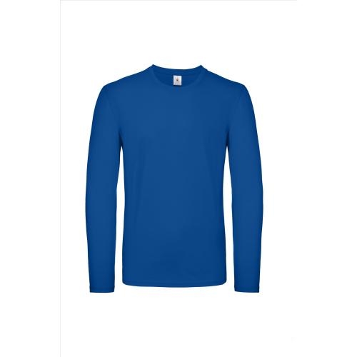 B&C #E150 Longsleeve royal blue,l