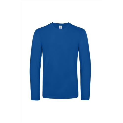 B&C #E190 Longsleeve royal blue,l