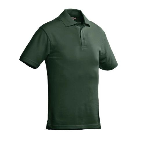 Heren polo Charma donkergroen,5xl