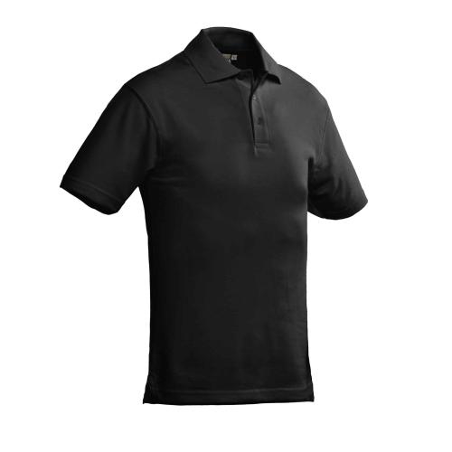 Heren polo Charma zwart,5xl