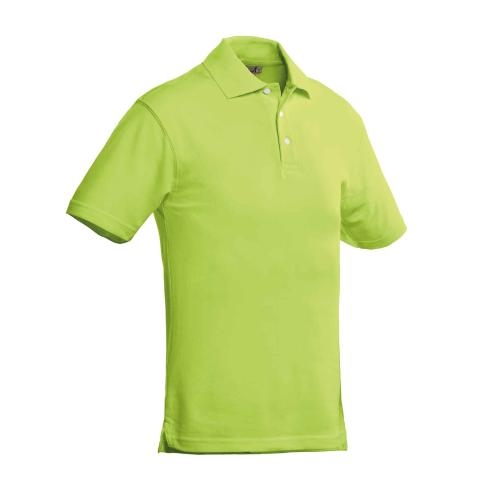 Heren polo Charma lime,l