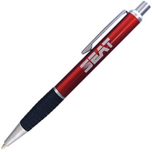 Aluminium balpen Miami rood