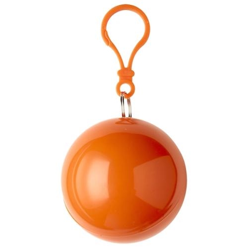 Poncho bal oranje