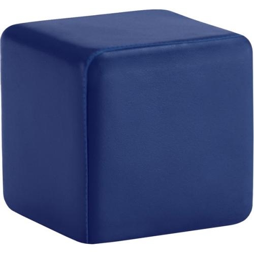 Anti stress kubus blauw