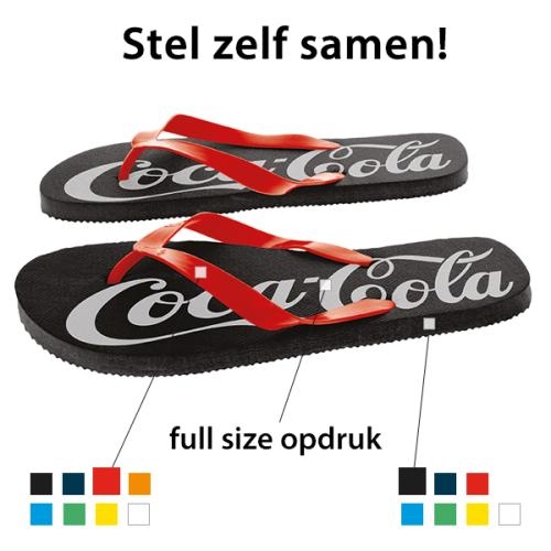 Slippers mix en match zwart,41-44