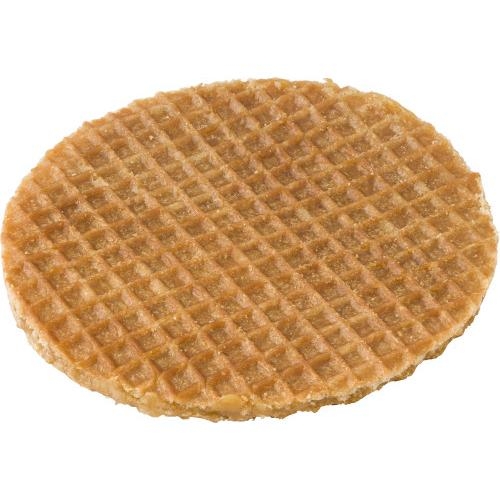 Stroopwafels in blik zilver