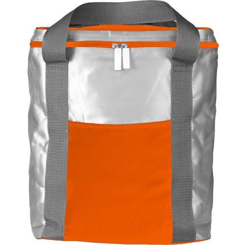 Grote polyester koeltas oranje