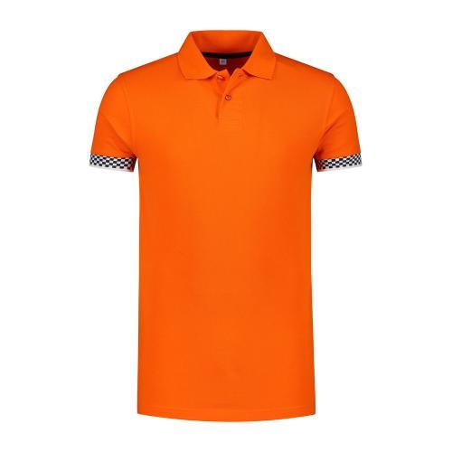 Flag Polo oranje-f1,l