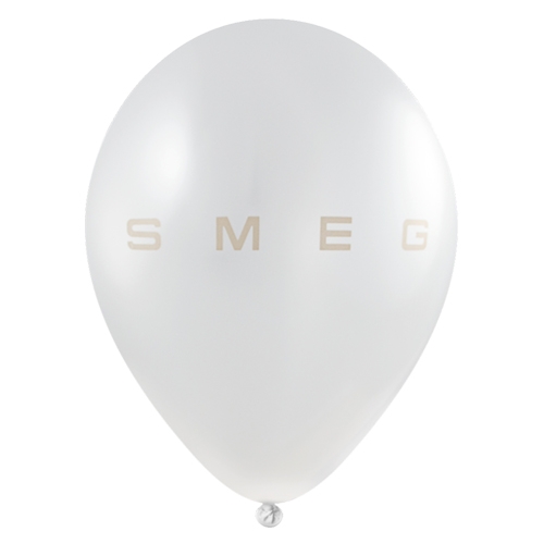 Metallic ballon 35 cm metallic wit