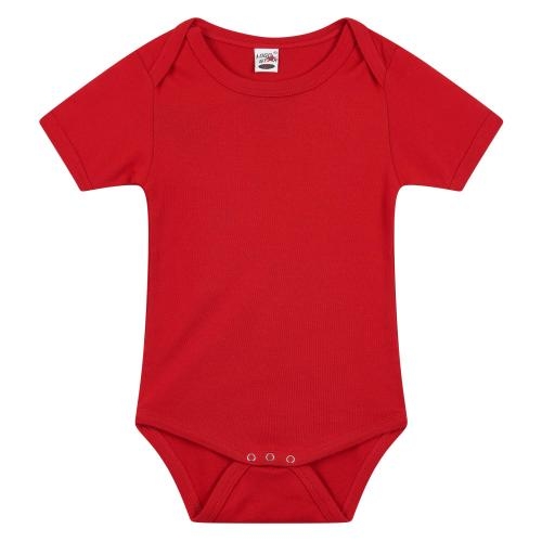 Baby romper korte mouw  rood,56