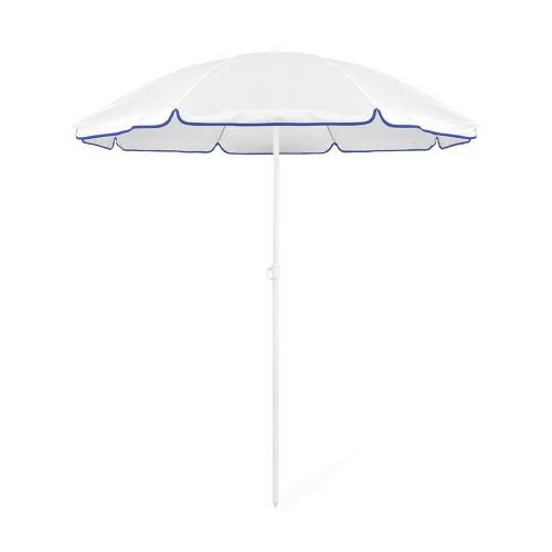 Parasol Mojacar wit/blauw