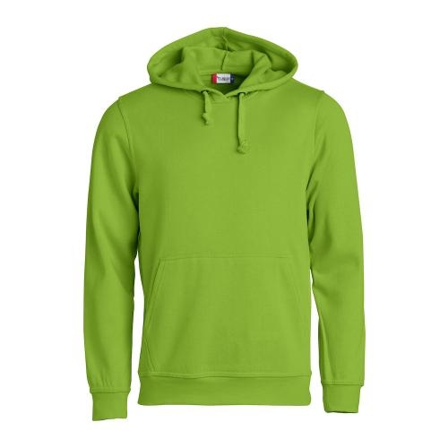 Clique Basic Hoody unisex lichtgroen,3xl