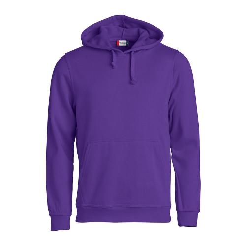 Clique Basic Hoody unisex helder lila,3xl