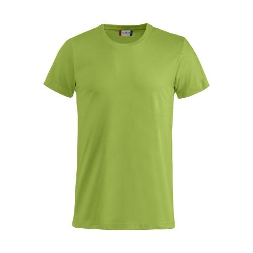 Basic T-shirt Junior  lichtgroen,130-140