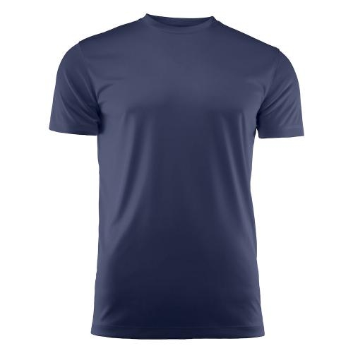 Printer Run Active t-shirt navy,3xl