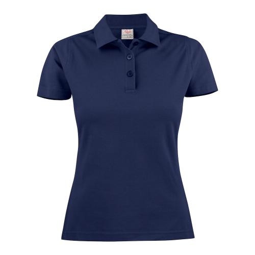 Printer Surf dames polo navy,l