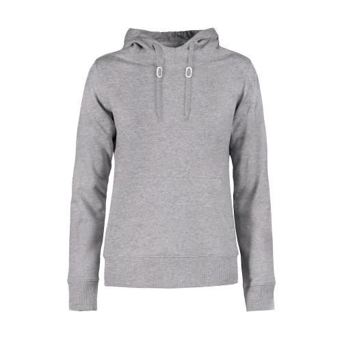 Printer Fastpitch Hooded Sweater dames grijs gemeleerd,l