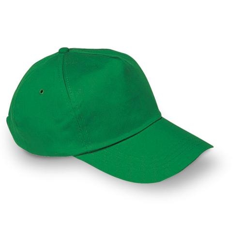 Baseballcap met sluiting groen