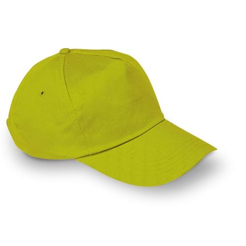 Baseballcap met sluiting lemon