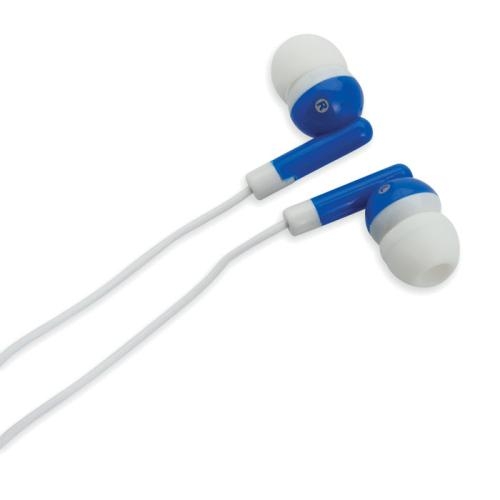 Earphones 120cm PVC blauw