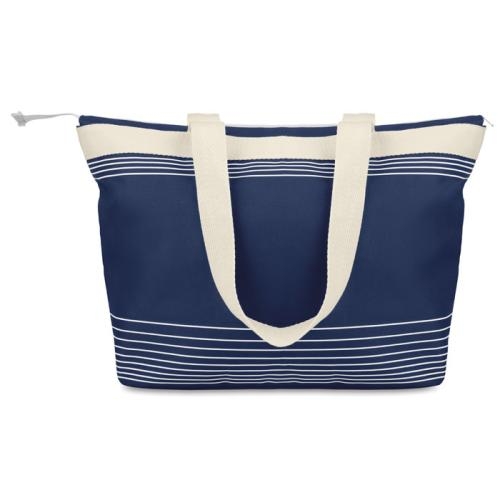 Canvas strandtas Palawan blauw