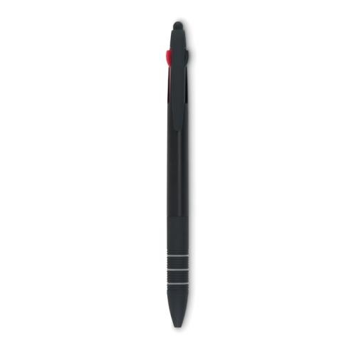 Balpen met stylus Multipen zwart