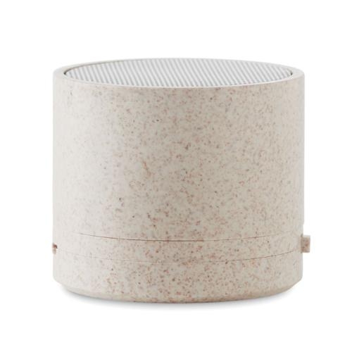 Tarwestro bluetooth speaker Round bass+ beige