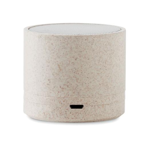 Tarwestro bluetooth speaker Round bass+ beige