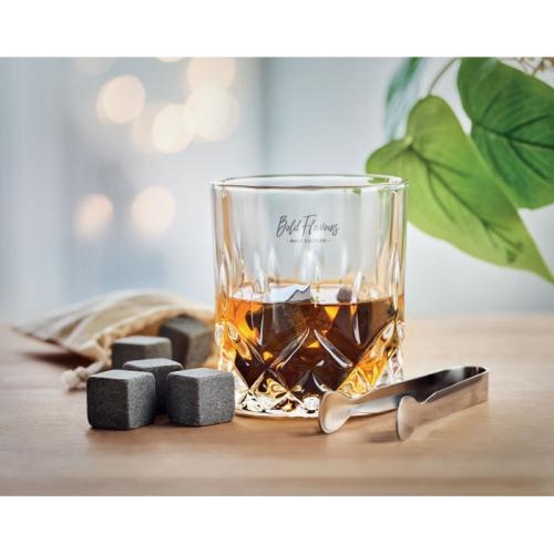 Luxe whiskeyset in bamboe box hout