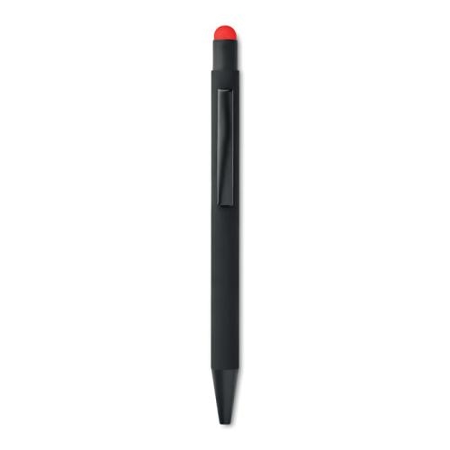 Aluminium stylus pen Negrito rood