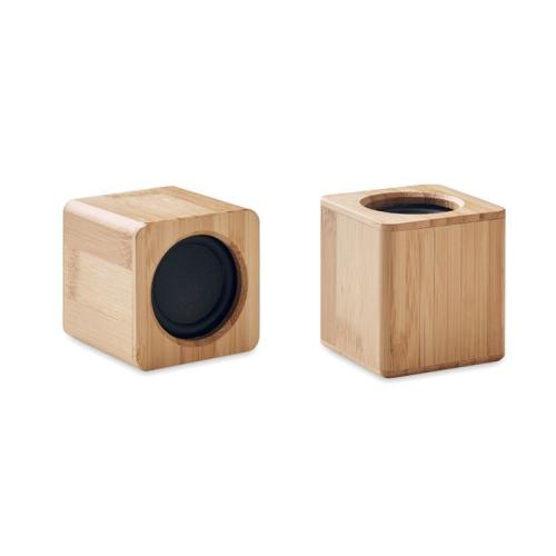 Draadloze luidsprekerset Audio set wood