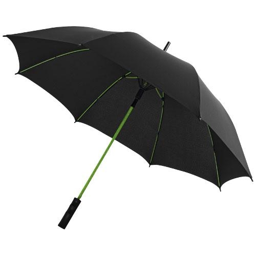 Automatische stormparaplu Spark 23 inch zwart/lime