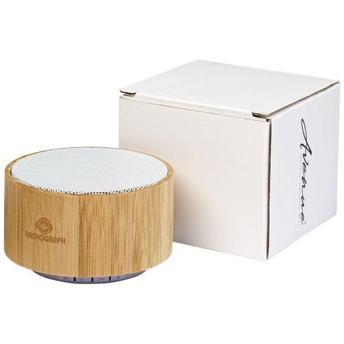 Cosmos bamboe Bluetooth® speaker hout/wit