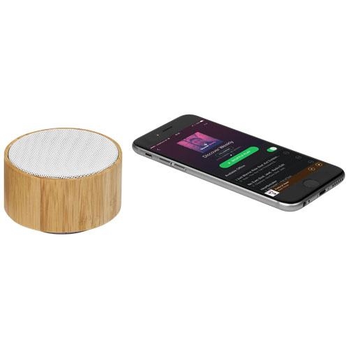 Cosmos bamboe Bluetooth® speaker hout/zwart