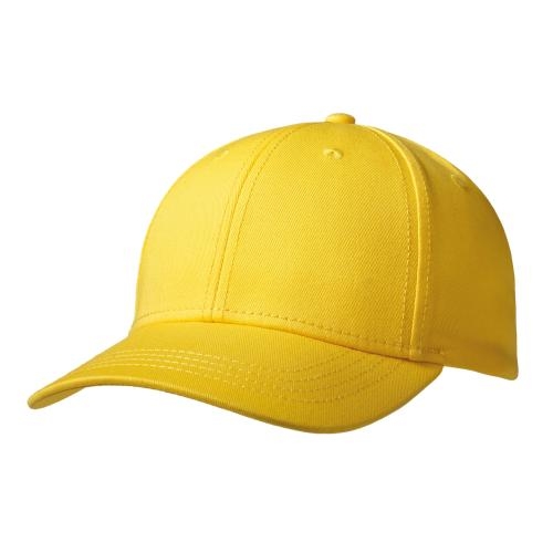 Luxury Fine Cotton Cap geel