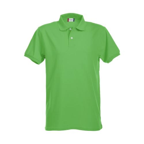 Premium heren polo appelgroen,3xl