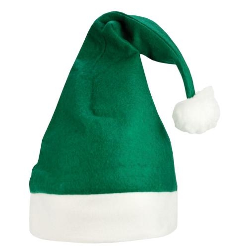 Kerstmuts groen/wit