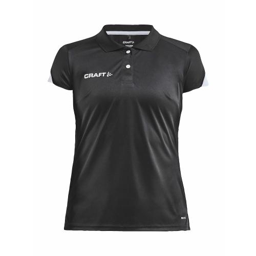 Pro Control Impact polo dames zwart/wit,2xl