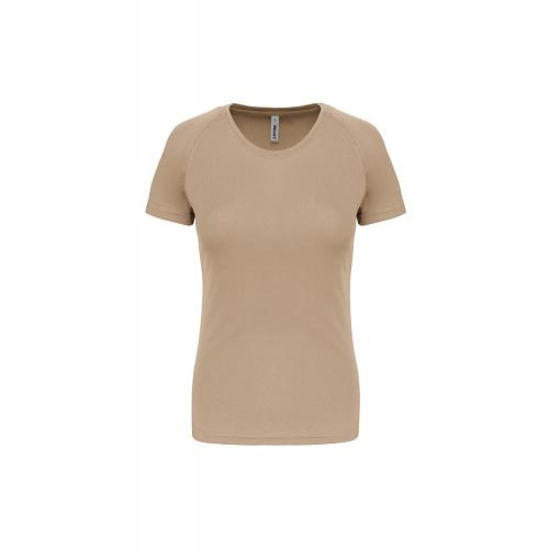 Functioneel damessportshirt sand,l