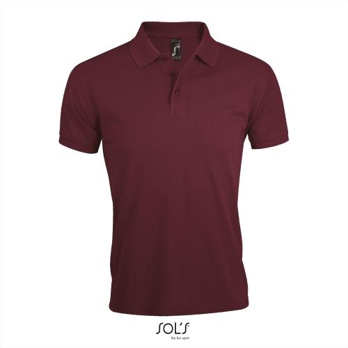 SOL'S Prime Men polo bordeaux,l