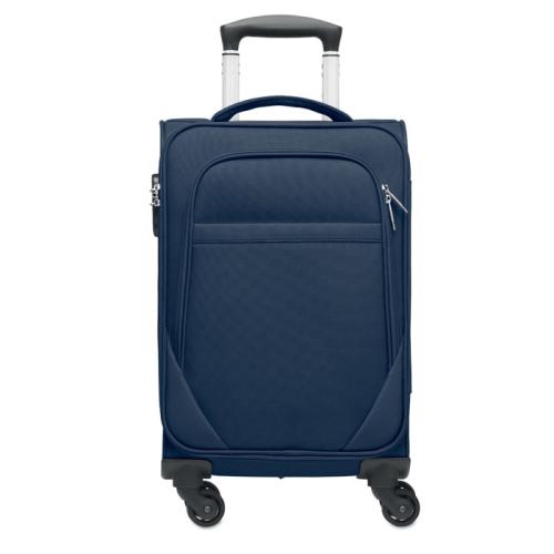 600D RPET zachte trolley Voyage blauw