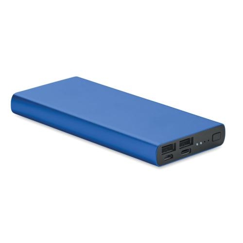 10000 mAh powerbank Powerflat royal blue