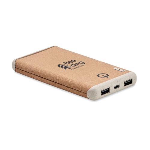 Draadloze powerbank Ralia 10000 mAh beige