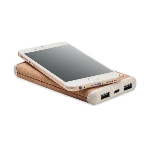 Draadloze powerbank Ralia 10000 mAh beige